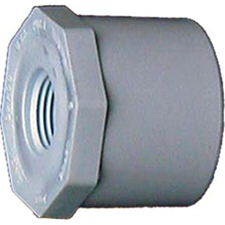 Genova 1-.25 in. X .50 in. PVC Sch. 40 Reducing Bushing 34245